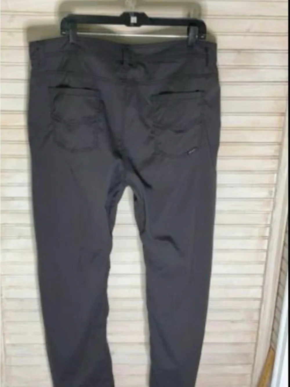 Prana Men's 40x30 Slim Fit Pants — Charcoal Gray